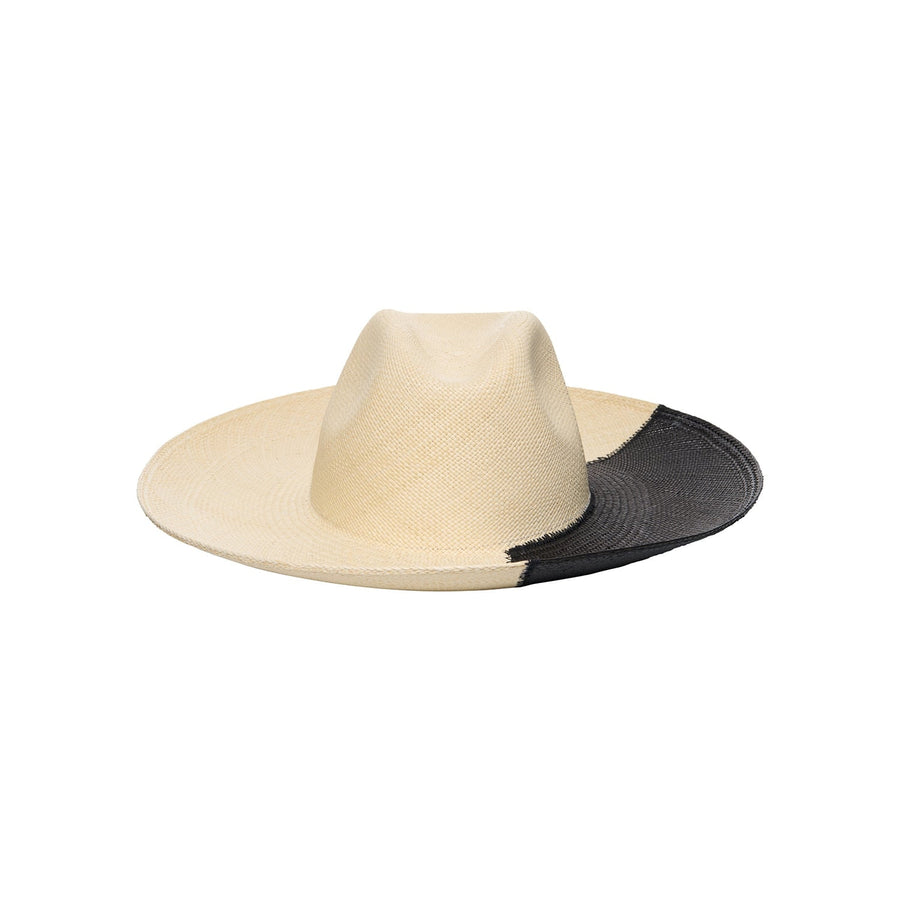 Artesano - Cassis Panama Straw Hat - Natural/Black – Jones  display picture 1