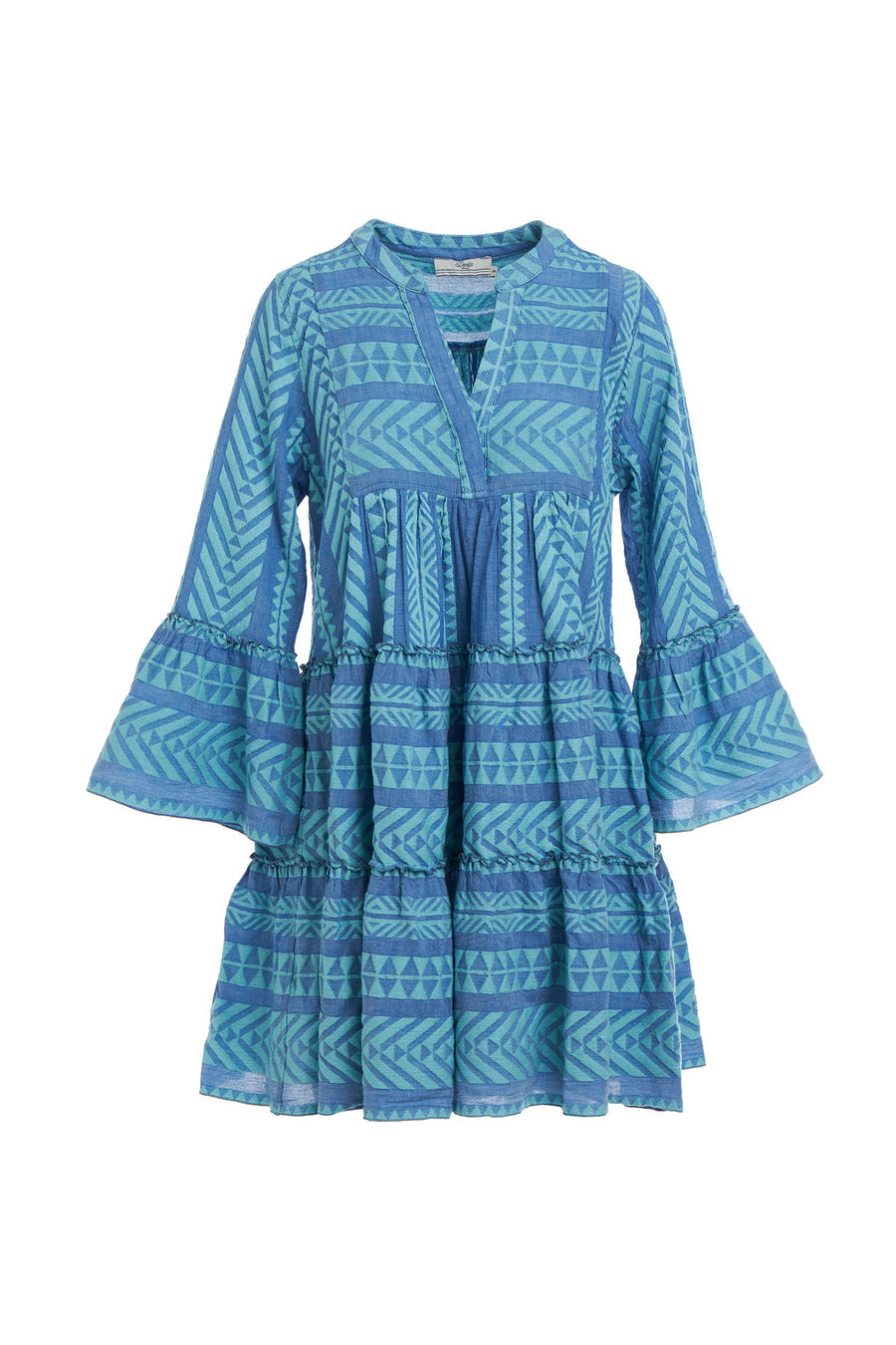Load image into Gallery viewer, Ella Dress, Blue/Blue
