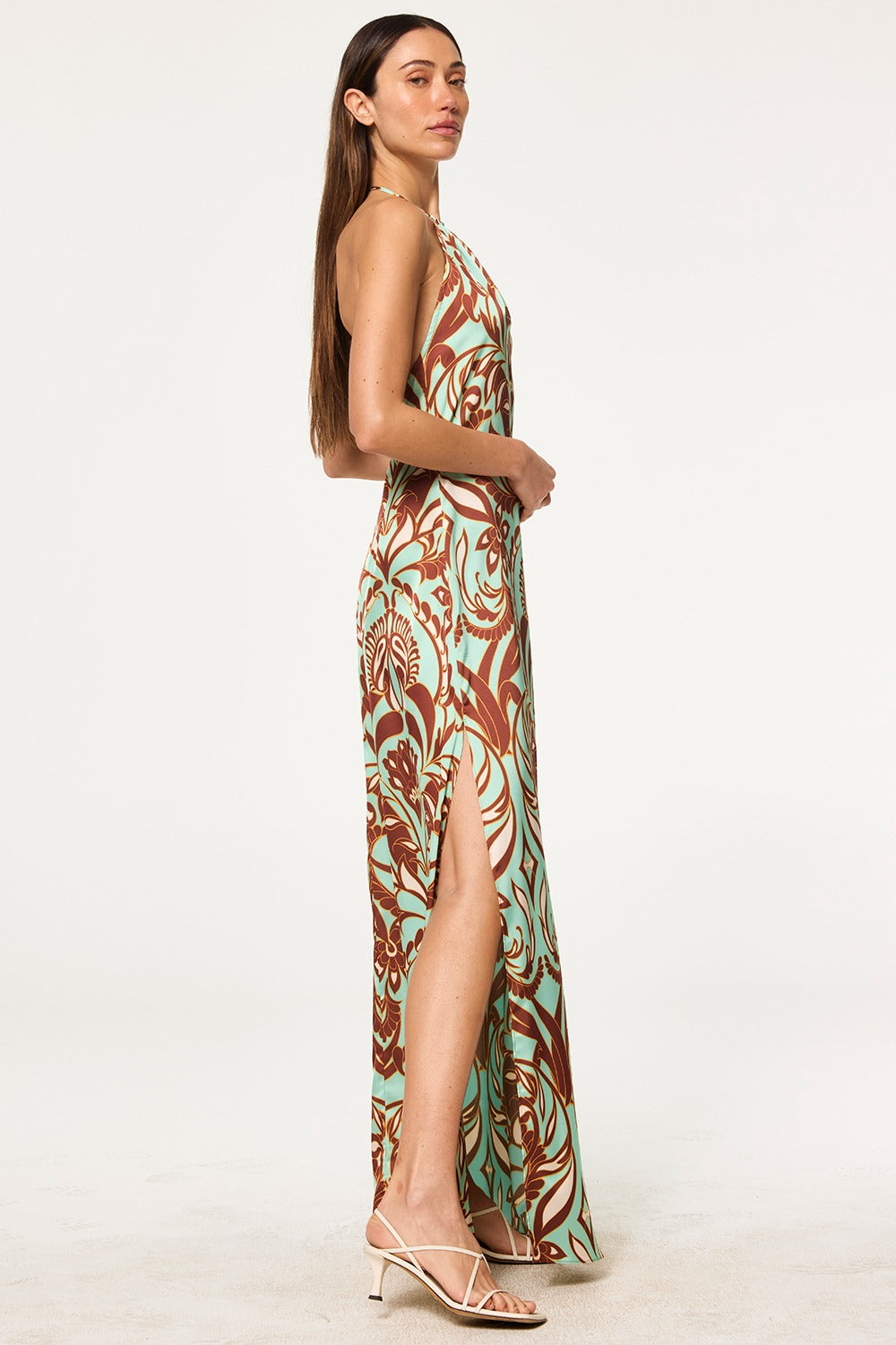 MISA Los Angeles - Samantha Dress - Vintage Botanical