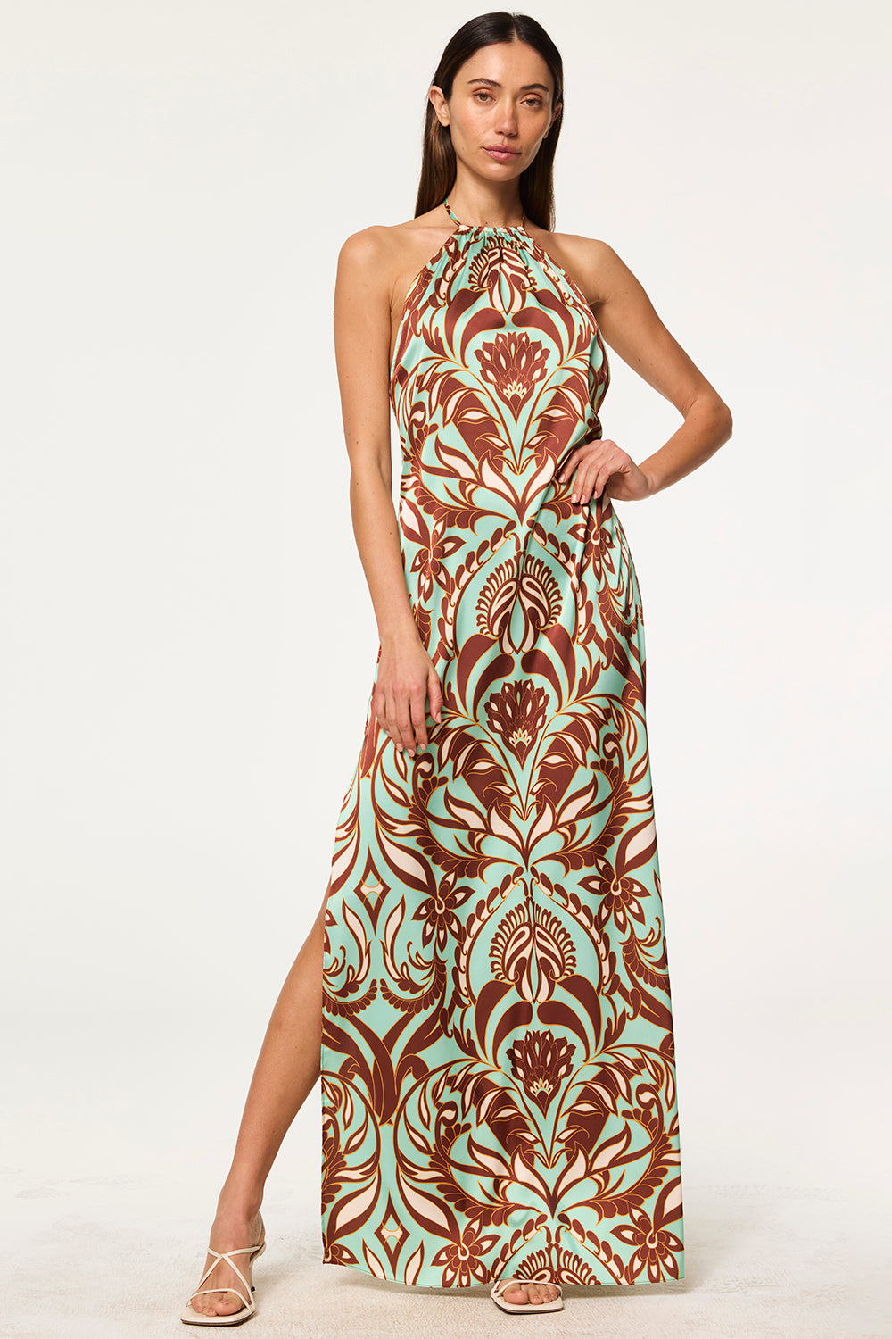 MISA Los Angeles - Samantha Dress - Vintage Botanical