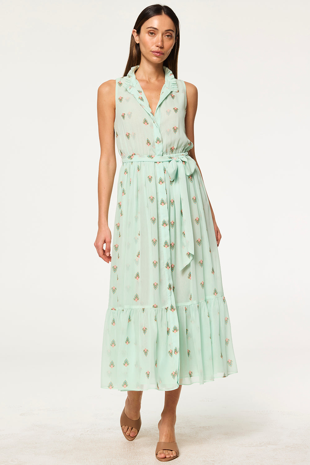 MISA Los Angeles - Thebez Dress - Bohemian Allover