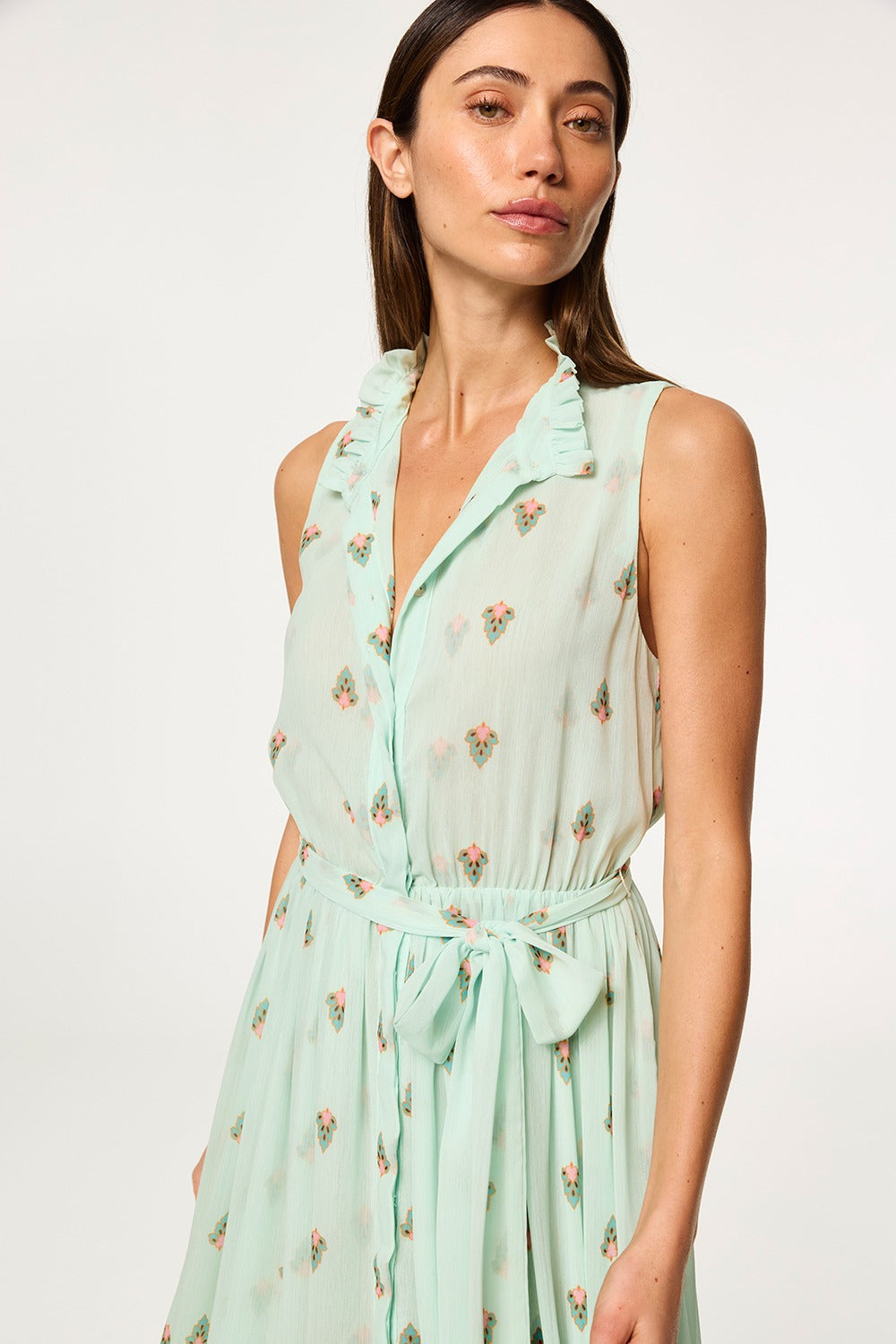 MISA Los Angeles - Thebez Dress - Bohemian Allover