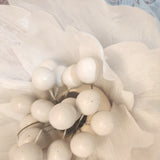 Cream, Periwinkle and Lilac Fascinator