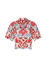 Cara Cara - Calvia Shirt - Fleur Crest Ivory