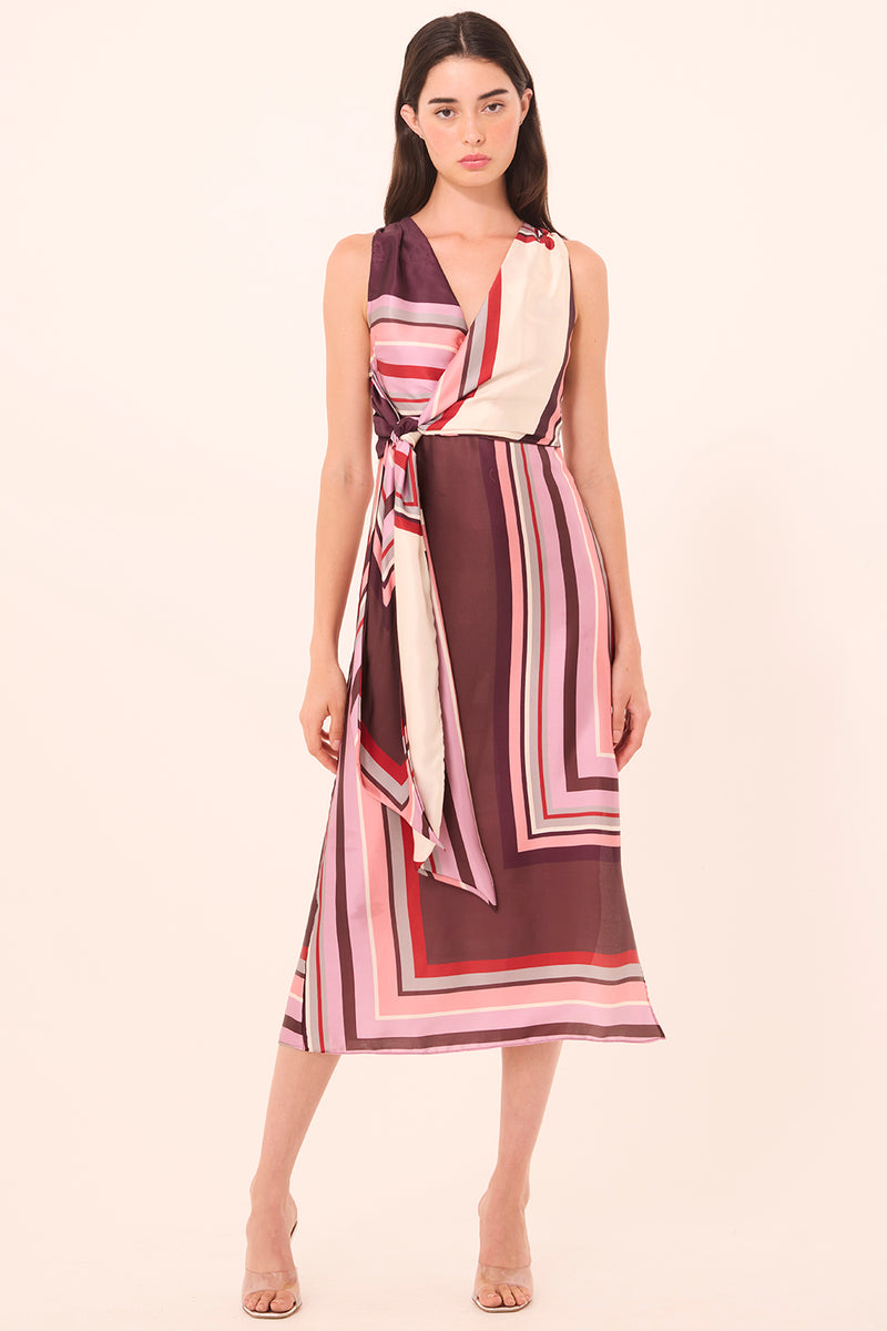 CHOCOLATE GEO STRIPE