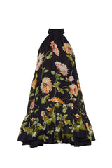 Cara Cara - Arca Mini Dress - Lockwood Flora Black