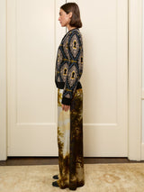 Lingua Franca - Getty Cardigan - Black Multi