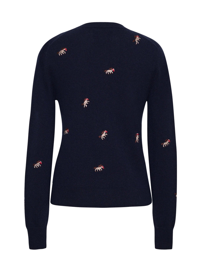 Motif 100% Cashmere Crewneck Sweater