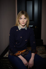 Motif 100% Cashmere Crewneck Sweater