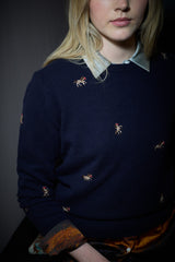 Motif 100% Cashmere Crewneck Sweater