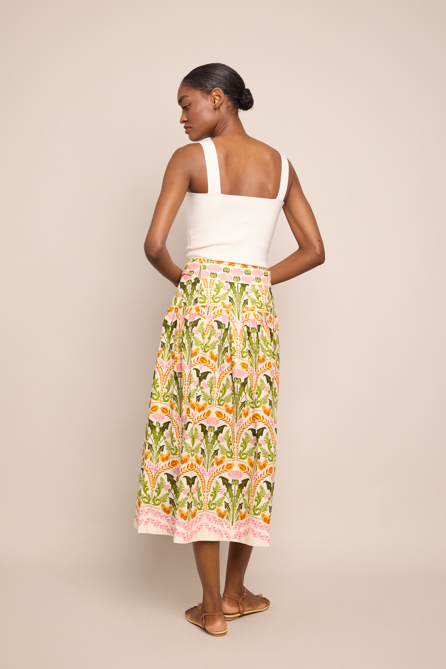Cara Cara - Jiya Skirt - Juniper Egret