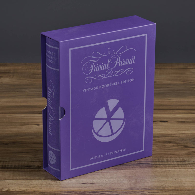 WS Game Company - Trivial Pursuit Vintage Bookshelf Edition