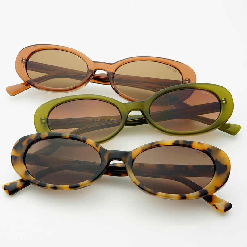 FREYRS Eyewear - Mimi Acetate Oval Sunglasses