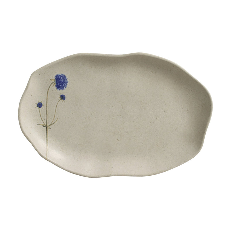 Shallow Bio Oval Platter Medium Set of 4