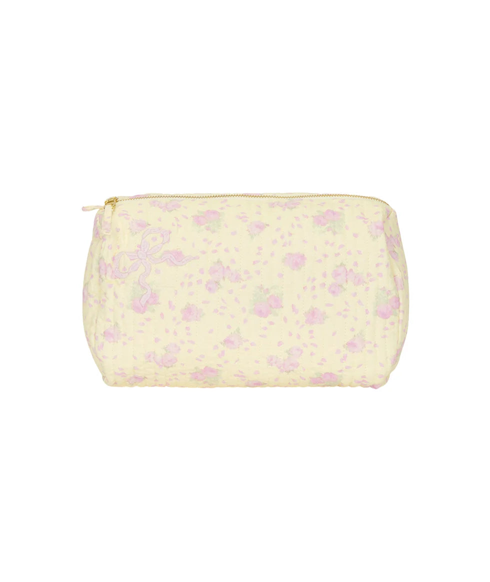 LoveShackFancy - Octavia Bow Pouch - Sunshine Dream
