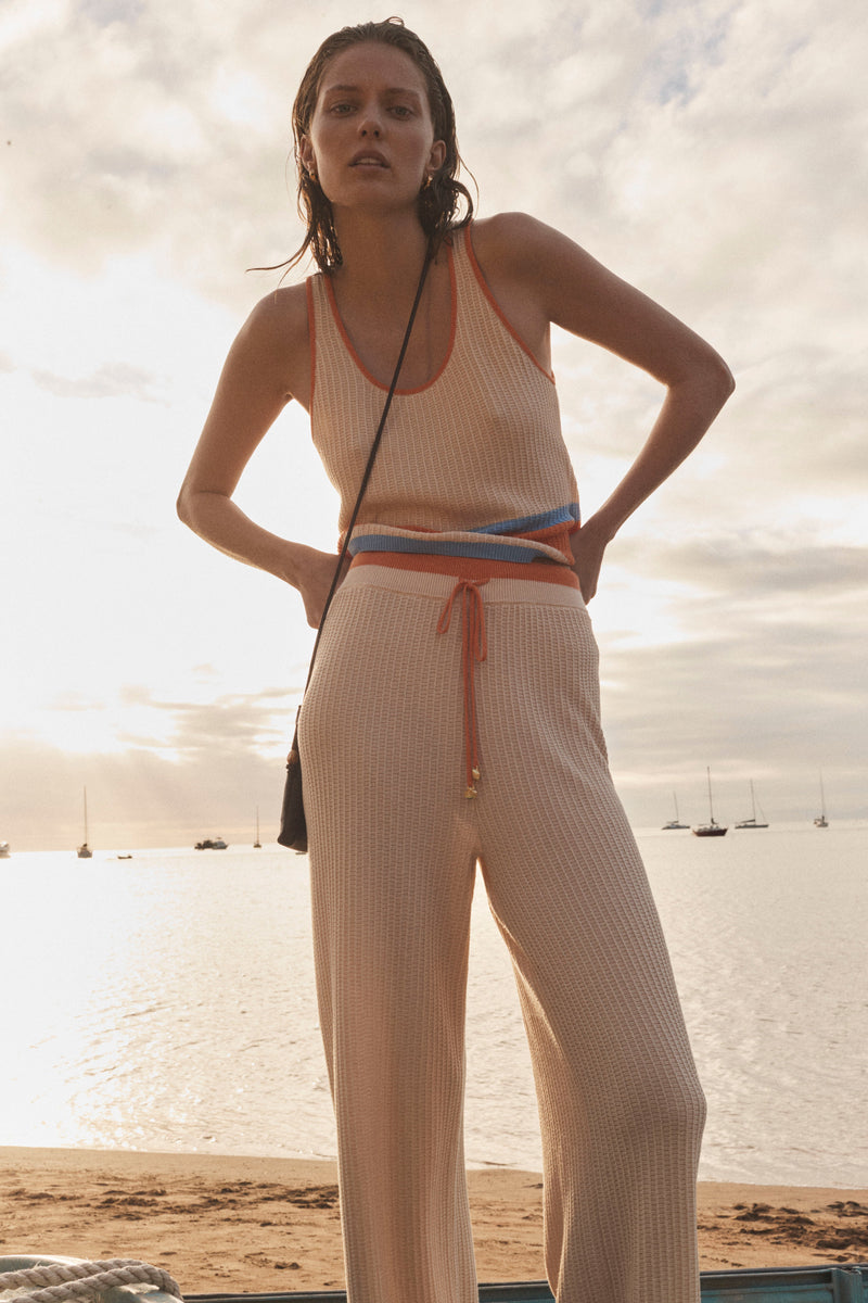 SANCIA - The Cali Knit Top - Portofino