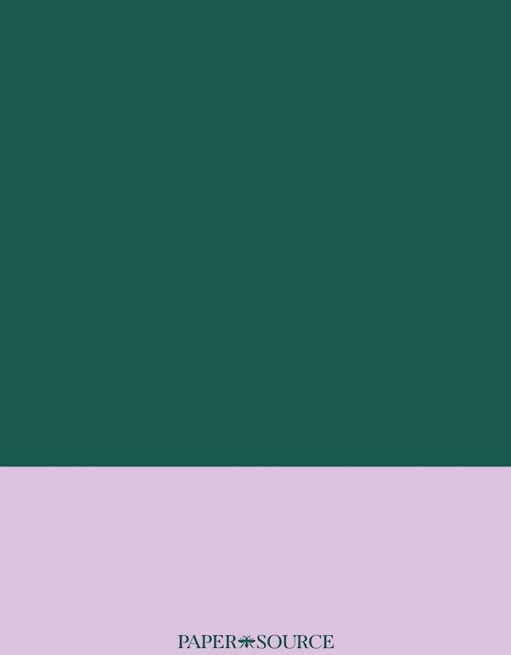 Green & Lavender Stationery Set