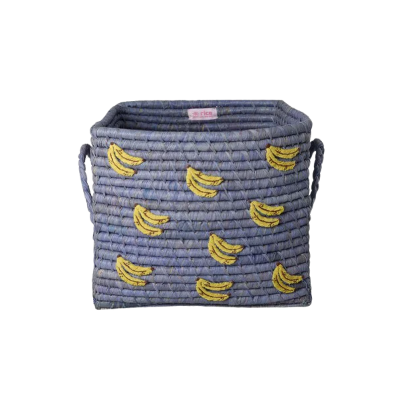 Square Raffia Basket