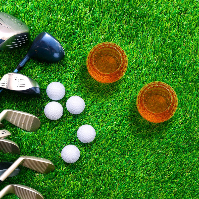 The Wine Savant /  Khen Glassware - Golf Ball Whiskey Glass | Set of 2