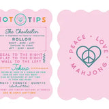 Peace Love Mahjong - Mahjong Tile Shufflers - Set of 2