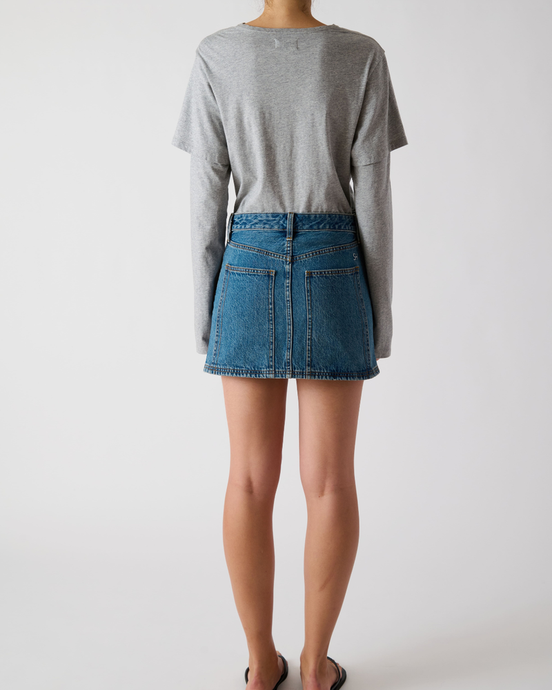 STILL HERE - Holly Skirt - Classic Blue