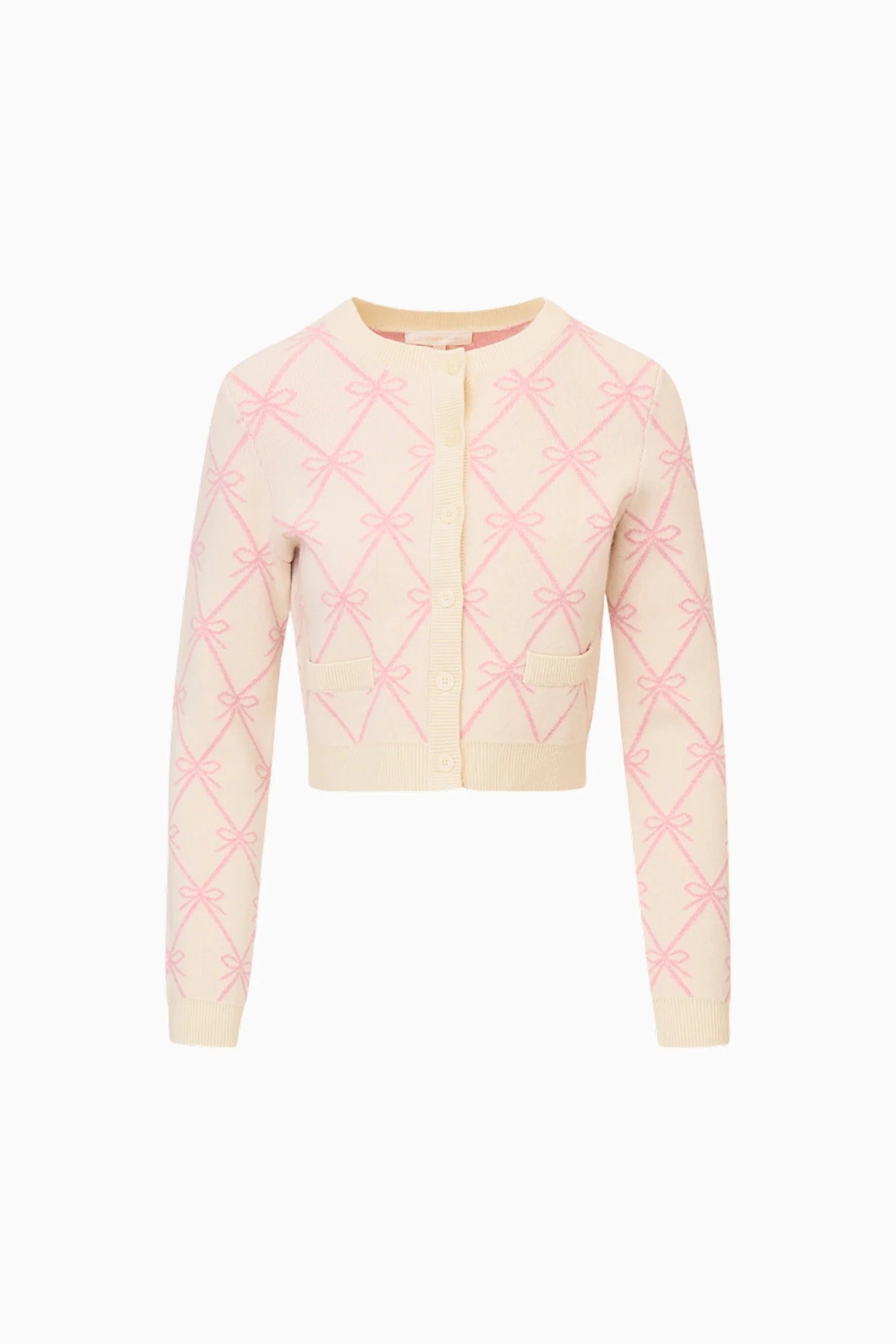 LoveShackFancy - Veronika Cardigan - Milk Rose