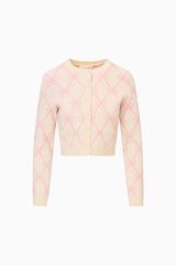 LoveShackFancy - Veronika Cardigan - Milk Rose