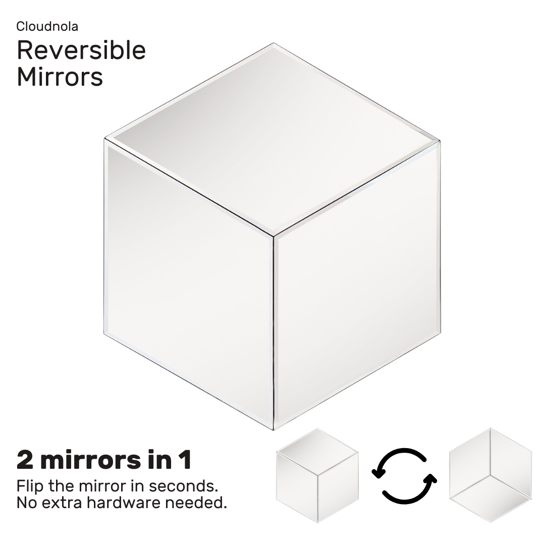 Reversible Isometric XL - Mirror - Reversible - Contemporary Wall Art