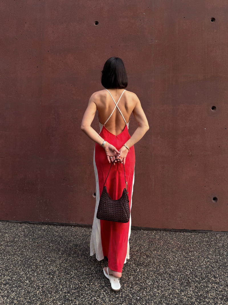 Sancia - The Istria Bag - Tisse Espresso