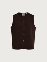 Varley - Josie Button Through Tank - Coffee Bean