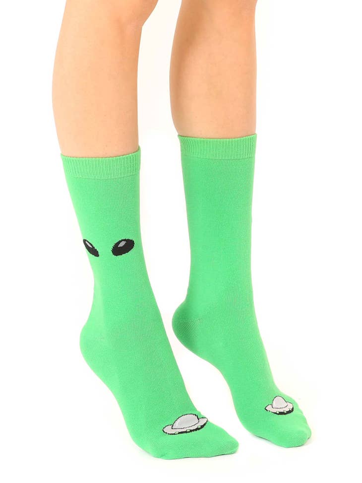 Alien 3D Socks