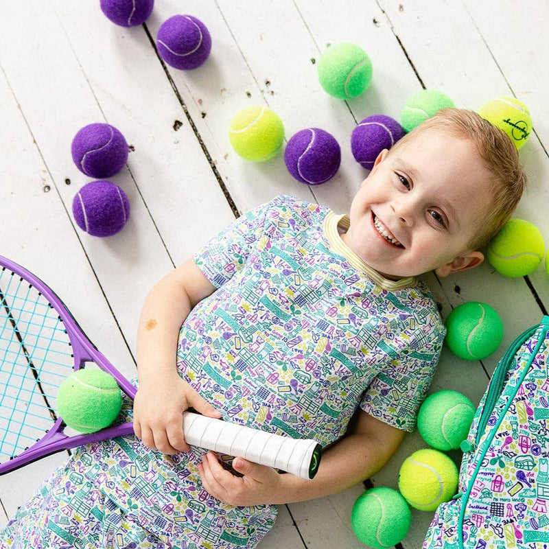Joy Street - Kids Two Piece Pajamas - Tennis