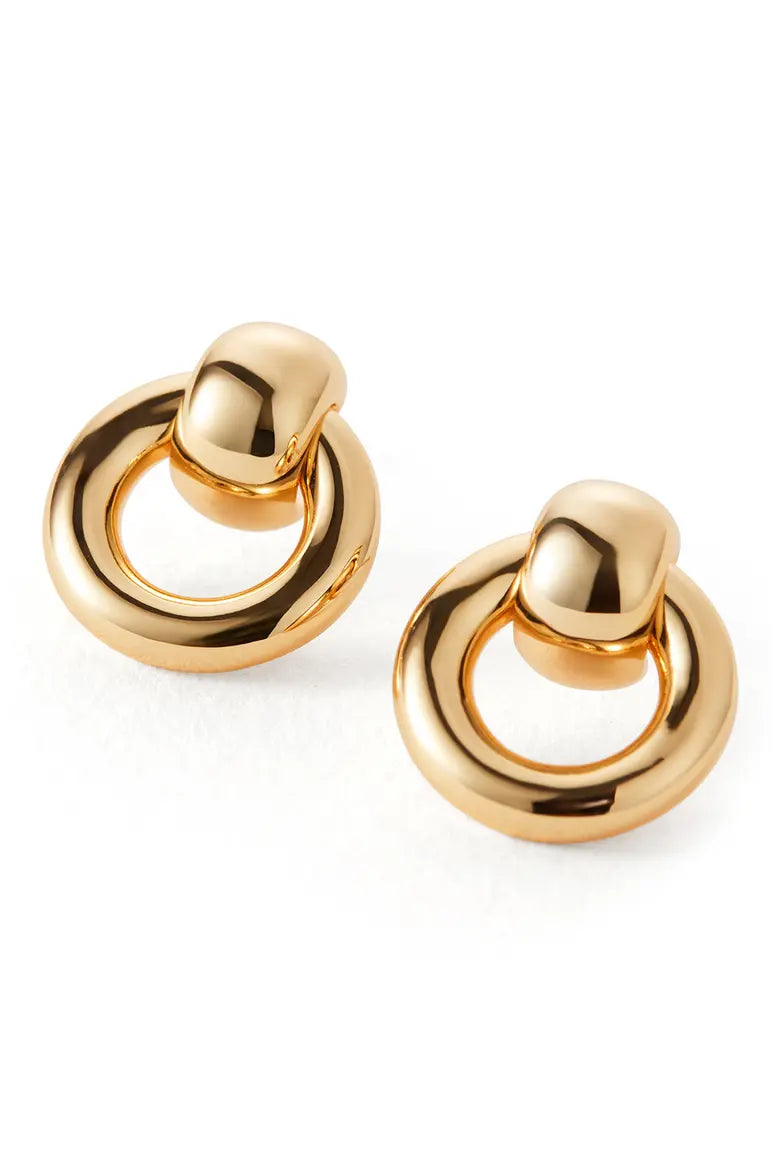 Jenny Bird - Mini Puffy Faye Knockers - Gold