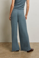 PerfectWhiteTee - Maddie Brushed Waffle Drawstring Pant - Slate