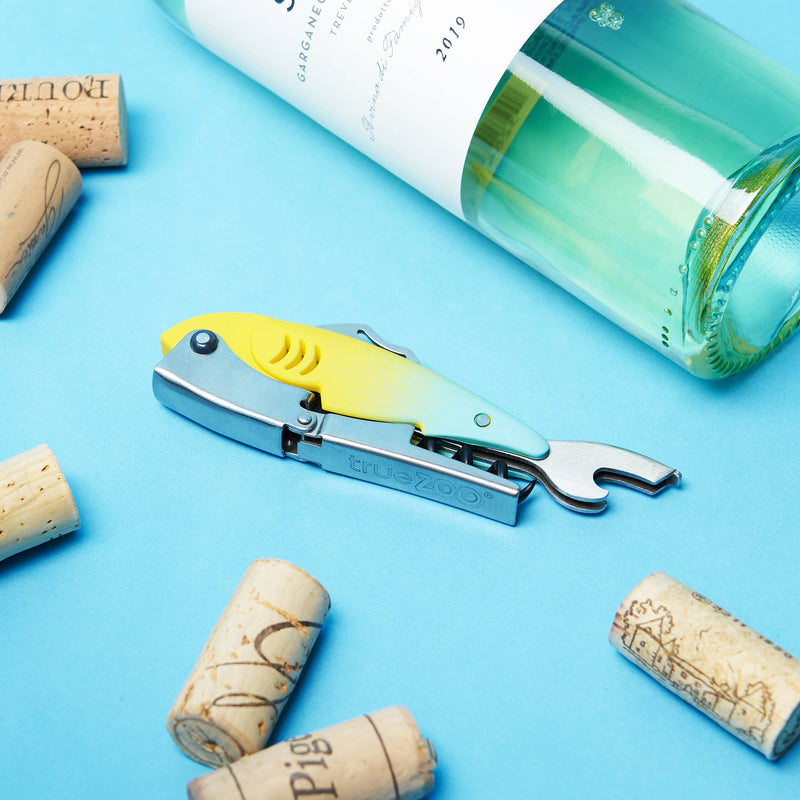 TRUE - TrueZoo Gillbert™ Soft-Touch Waiter’s Corkscrew - Ombre Fish