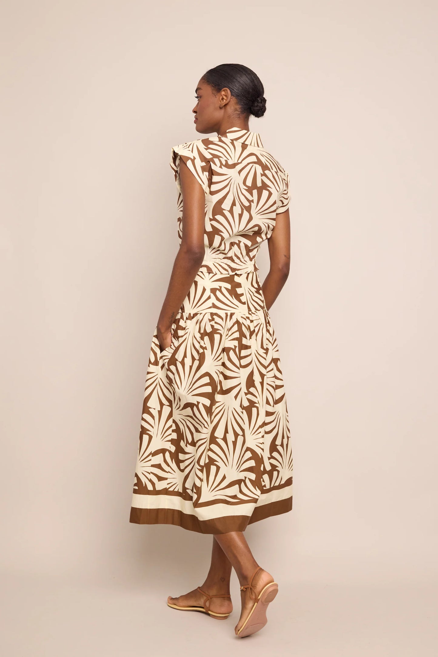 Cara Cara - Diya Skirt - Catalina Khaki