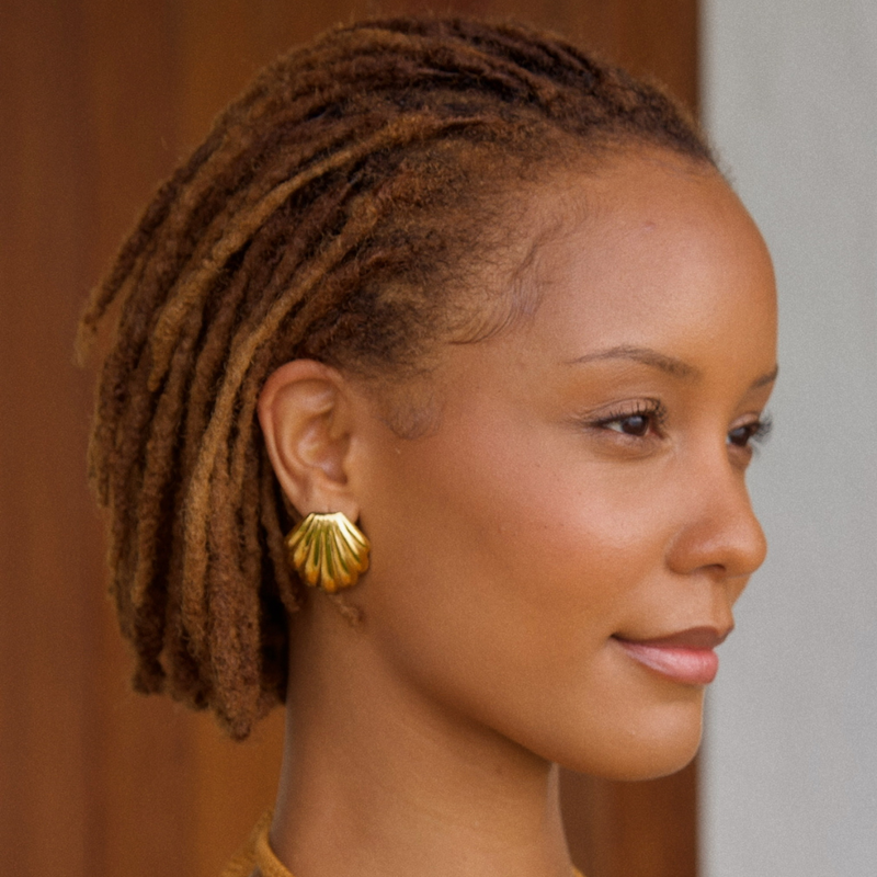Ellie Vail - Izel Shell Earring