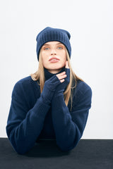 Jumper 1234 - Fingerless Cashmere Gloves