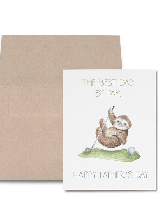 Father's Day Par Greeting Card