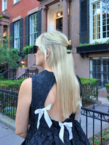 Solar Eclipse - Hand-painted Champagne Claw Hair Clip | Eco-Friendly