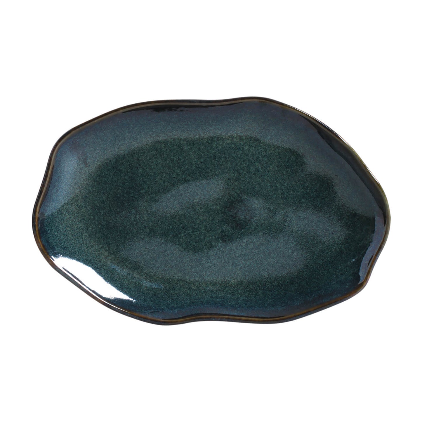 Shallow Bio Oval Platter Medium Set of 4
