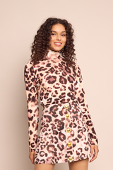 Cara Cara - Suzie Top - Abstract Cheetah Ivory