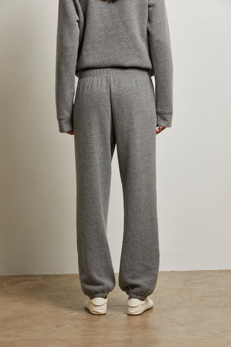 PerfectWhiteTee - Michelle Cotton Fleece Jogger - Dark Heather Grey