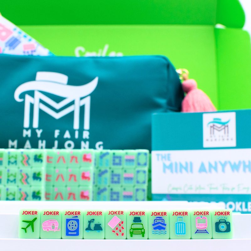 My Fair Mahjong - Mini Anywhere Travel Mahjong Series - Green