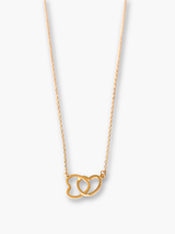 Interlinking Heart Necklace