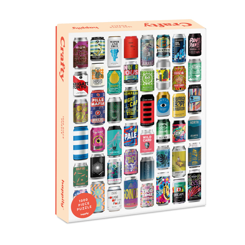 Beer Can Puzzle - 1,000 Piece Puzzle