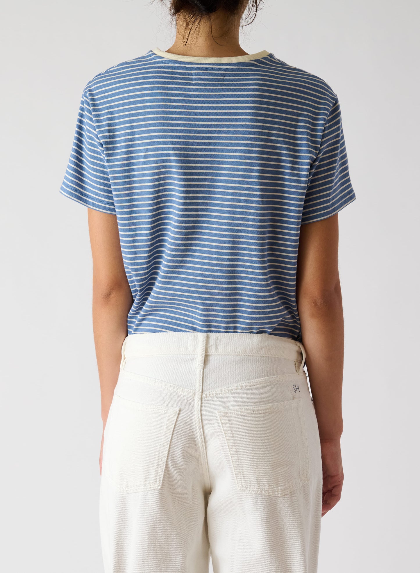 Stripe Tee in Blue