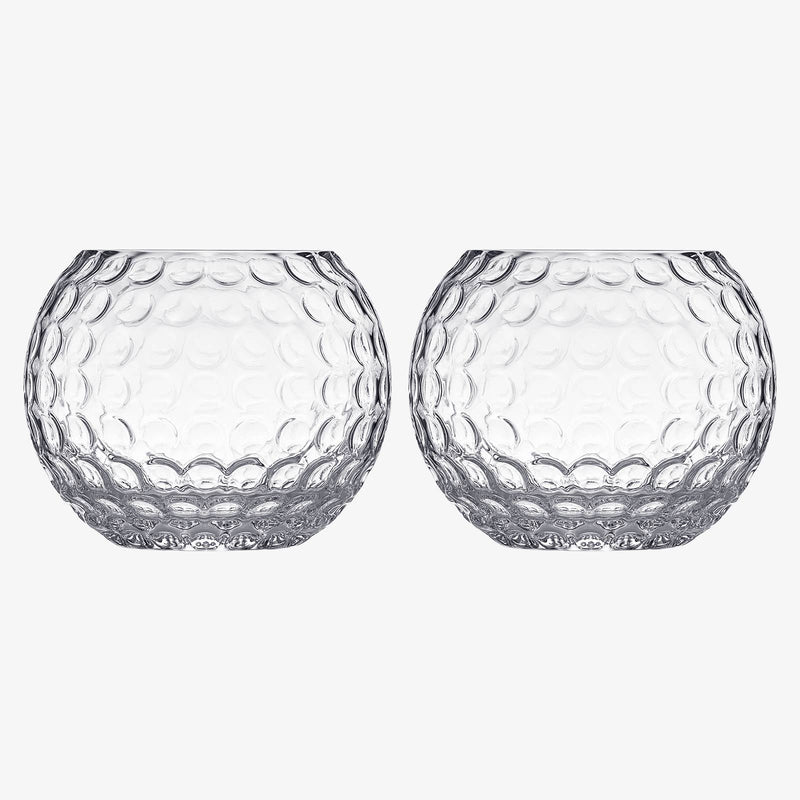 The Wine Savant /  Khen Glassware - Golf Ball Whiskey Glass | Set of 2