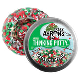 Crazy Aaron's - Mini Mistletoe Mania - 2" Thinking Putty Tin
