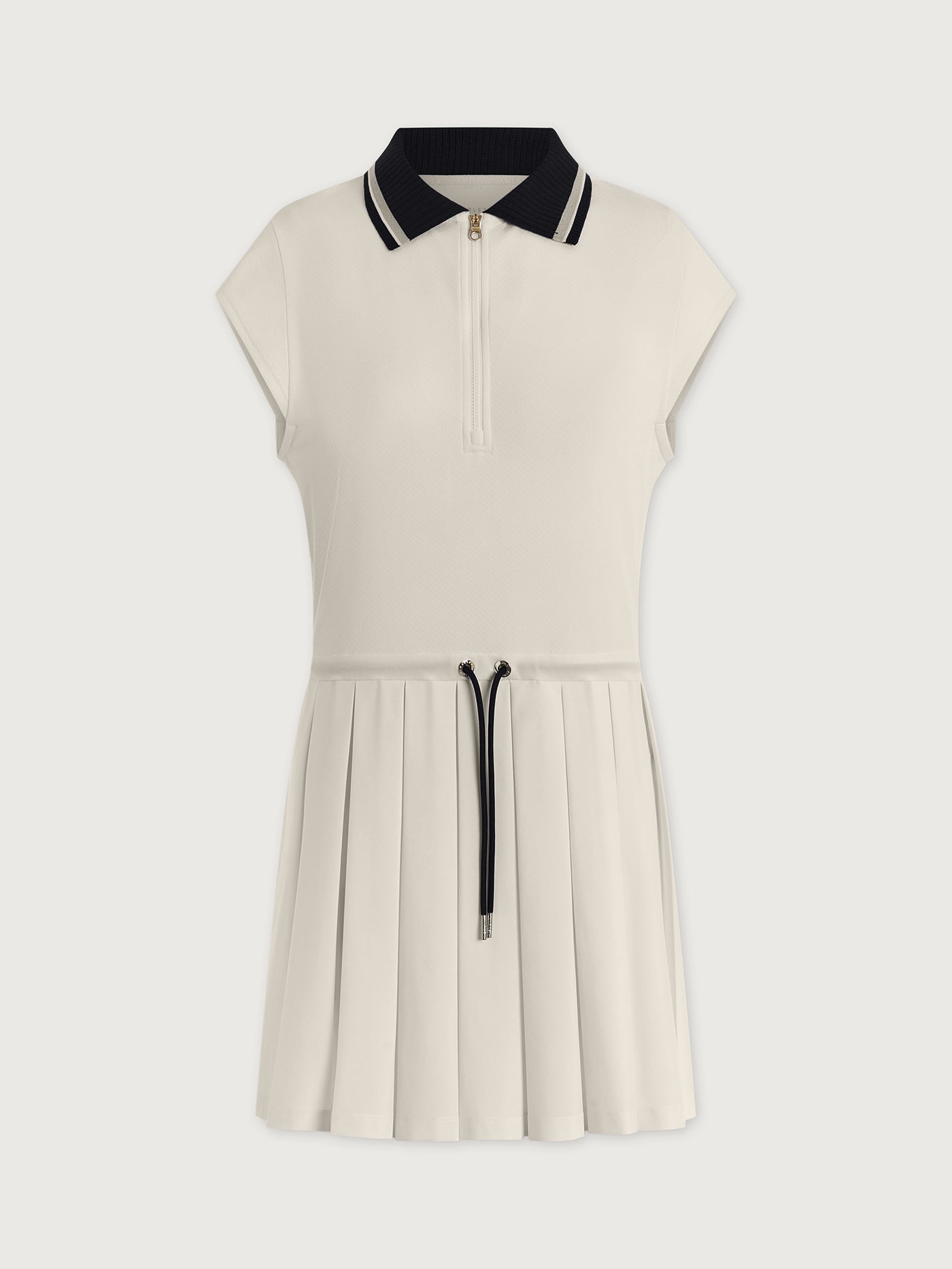 Varley - Nico Court Dress 32 - White/ Blue Nights